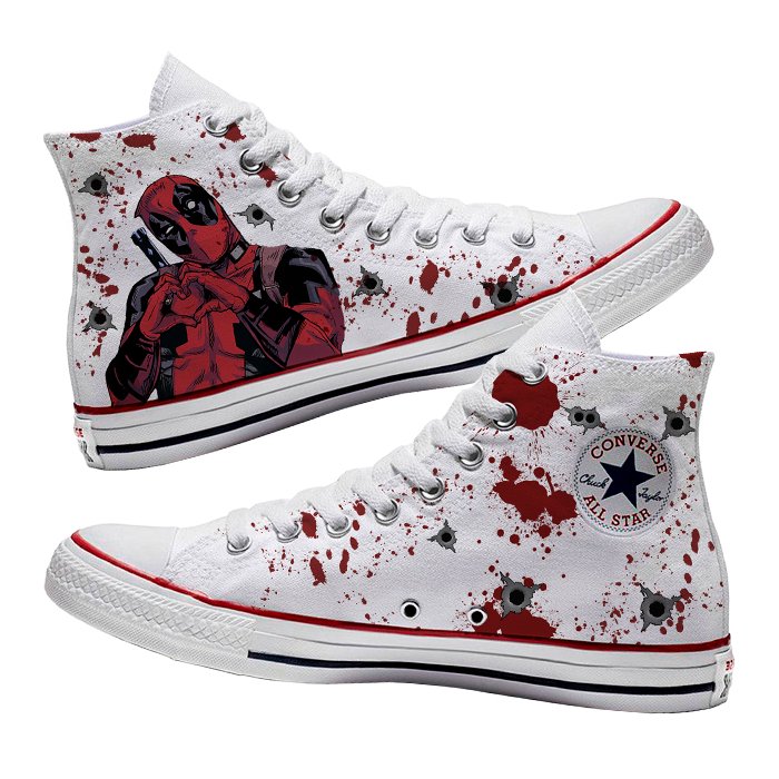 Converse x Deadpool - Art Force Custom