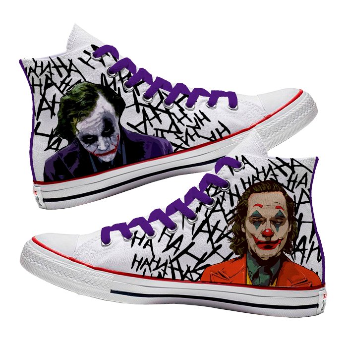 Converse x Joker - Art Force Custom