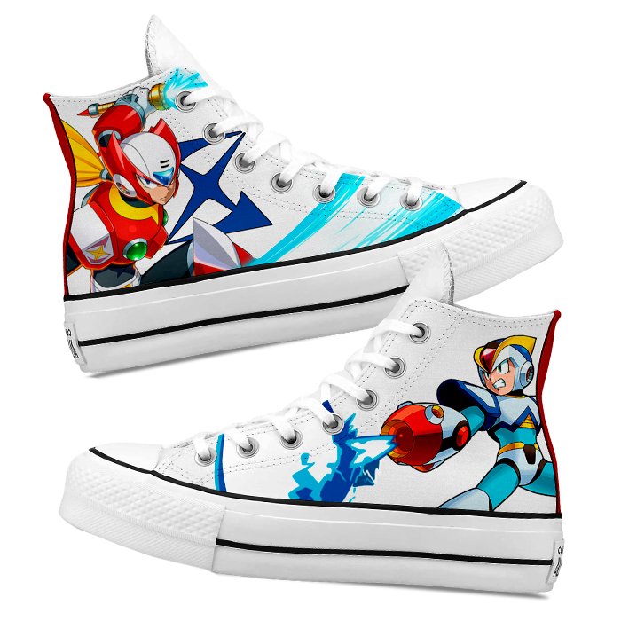 Converse x Megaman X - Art Force Custom