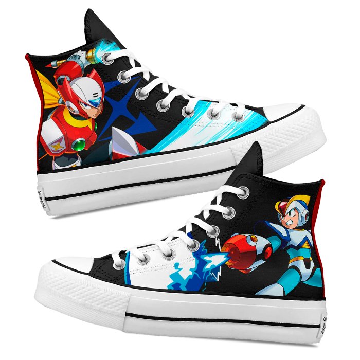 Converse x Megaman X - Art Force Custom