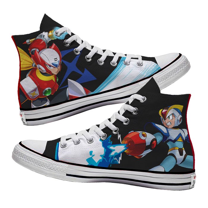 Converse x Megaman X - Art Force Custom