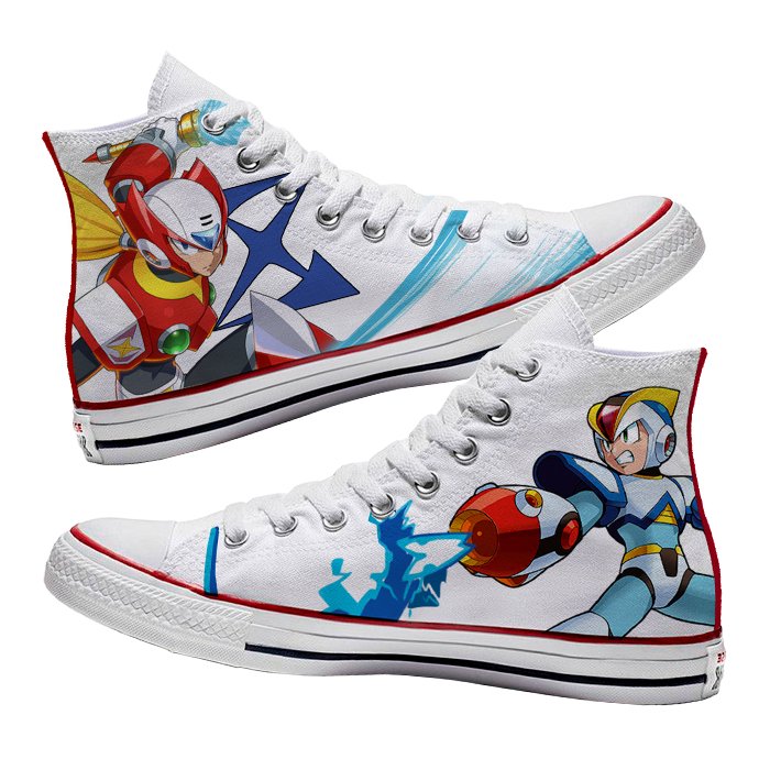 Converse x Megaman X - Art Force Custom