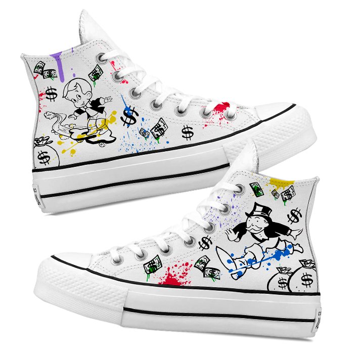 Converse x Monopoly - Art Force Custom