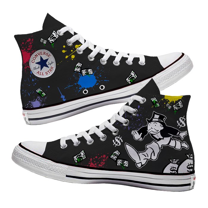 Converse x Monopoly - Art Force Custom