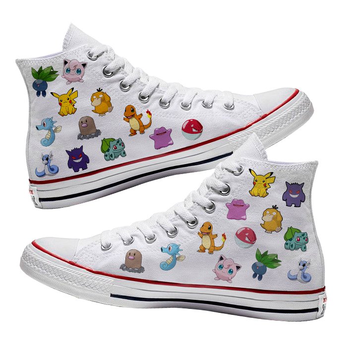 Converse x Pokemon - Art Force Custom