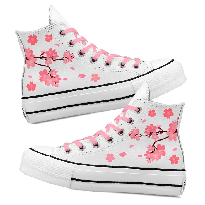 Converse x Sakura - Art Force Custom