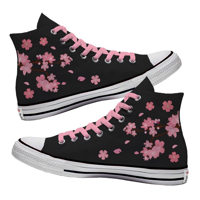 Converse x Sakura - Art Force Custom