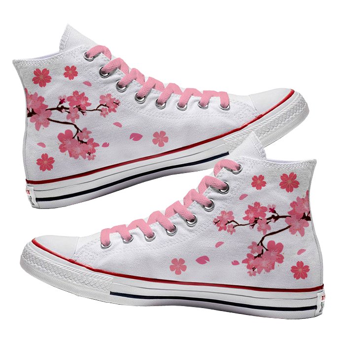 Converse x Sakura - Art Force Custom