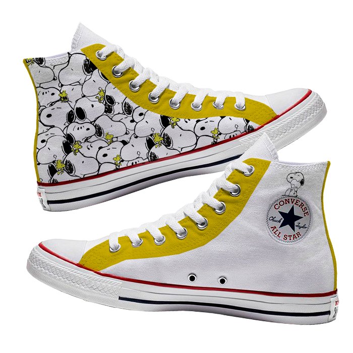 Converse x Snoopy - Art Force Custom