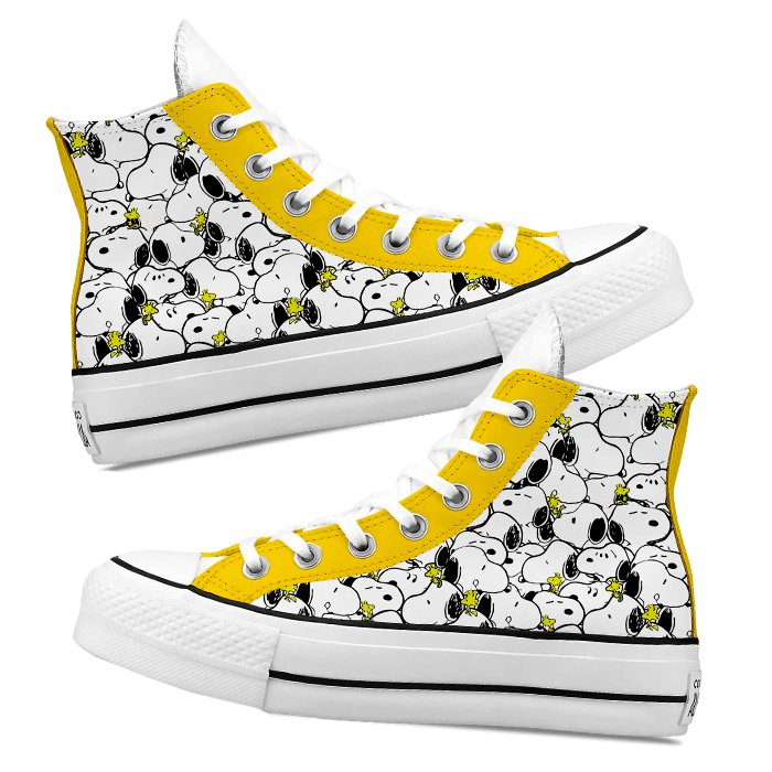 Converse x Snoopy - Art Force Custom